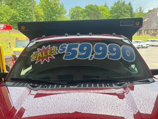 Magnum Windshield Decal