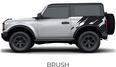 Bronco Rear Quarter Panel Decal Kits