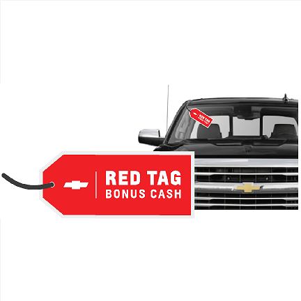 Chevrolet Red Tag Windshield Triangle (Tag Style)