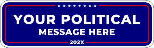 Custom Political Coromag Ad | Multi Color Options