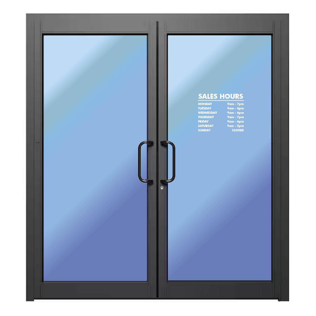 White Cut Vinyl Store Hours