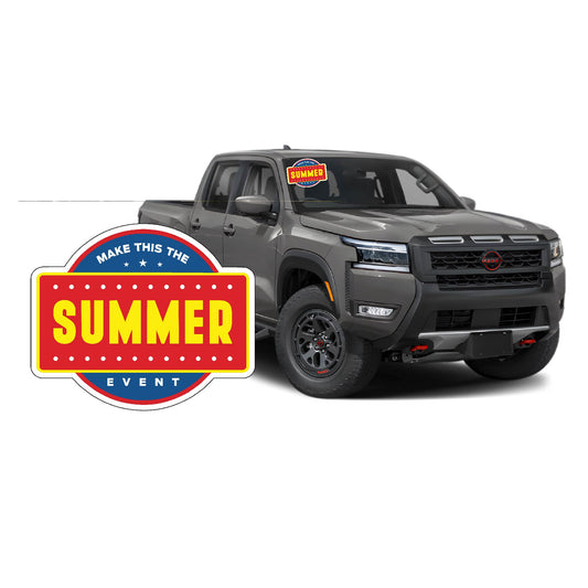 CDJR Make This The Summer Event Window Decal