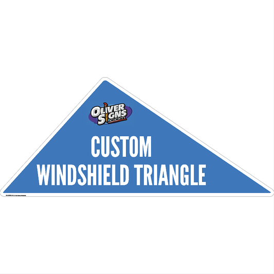 QR Code Windshield Triangles