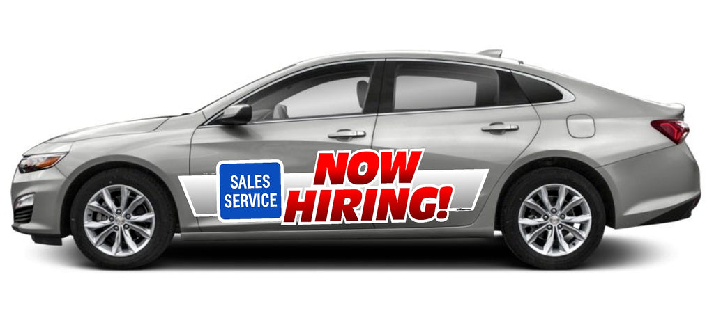 Custom Now Hiring Sign | Now Hiring Custom Business Signage – Building