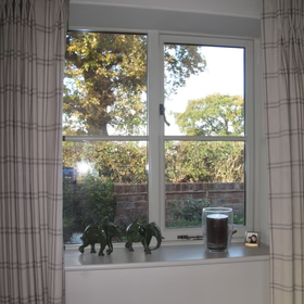 One Way Privacy Window Film | All White 80/20 View Thru