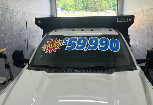 Magnum Windshield Decal