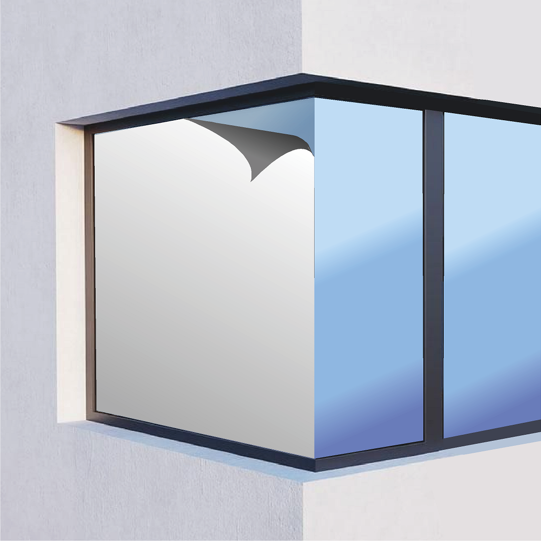 One Way Privacy Window Film | All White 80/20 View Thru