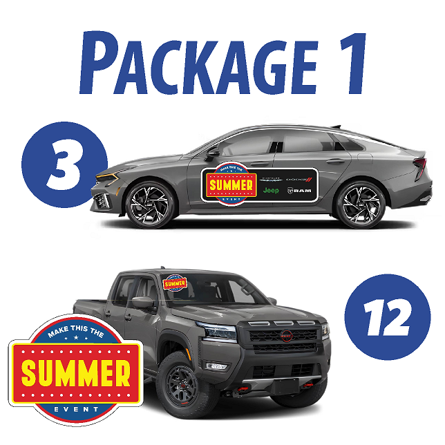 CDJR Make This The Summer Event - PACKAGE 1