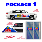 Custom Window Vehicle Graphics Package 1