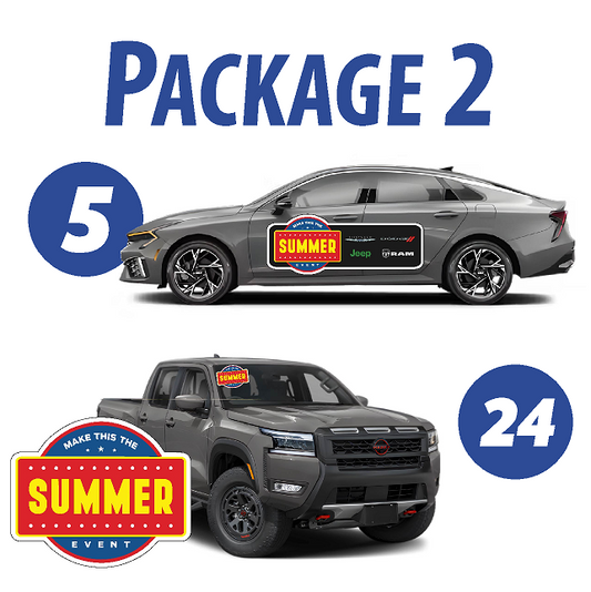 CDJR Make This The Summer Event - PACKAGE 2