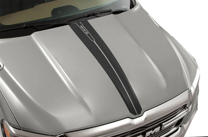 Center Hood Graphics Vinyl Decal Compatible with Dodge Ram 1500