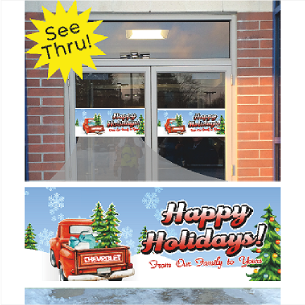 Chevrolet Happy Holidays Entryway Door Bands