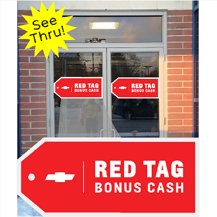 Chevrolet Red Tag Entryway Door Bands