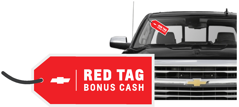 Chevrolet Red Tag Windshield Triangle (Tag Style)