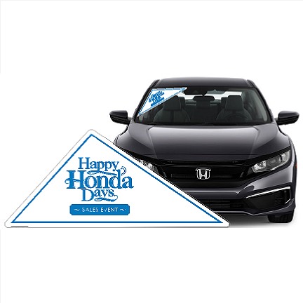 Honda Happy Honda Days Windshield Triangle