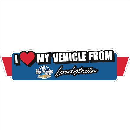 Custom I Love My Vehicle Coromag Ad | Multi Color Options