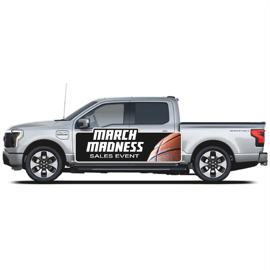 Generic March Madness | Temporary Vehicle Side Decals