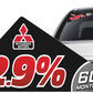 Mitsubishi 2.9% x 60mo. | Windshield Triangle