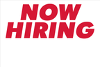 Custom Now Hiring Sign