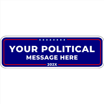 Custom Political Coromag Ad | Multi Color Options