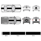 Universal Vinyl Center Racing Stripes decals any Car or Truck