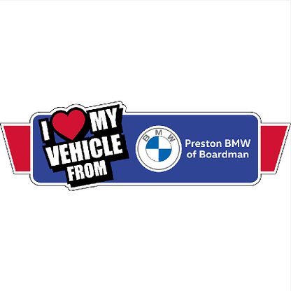 Custom I Love My Vehicle Coromag Ad | Alt. & Multi Color Options